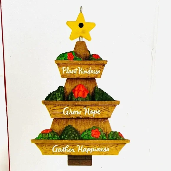 Hallmark 2023 Season’s Gardenings Ornament Plant Grow Gather - Picture 3 of 5